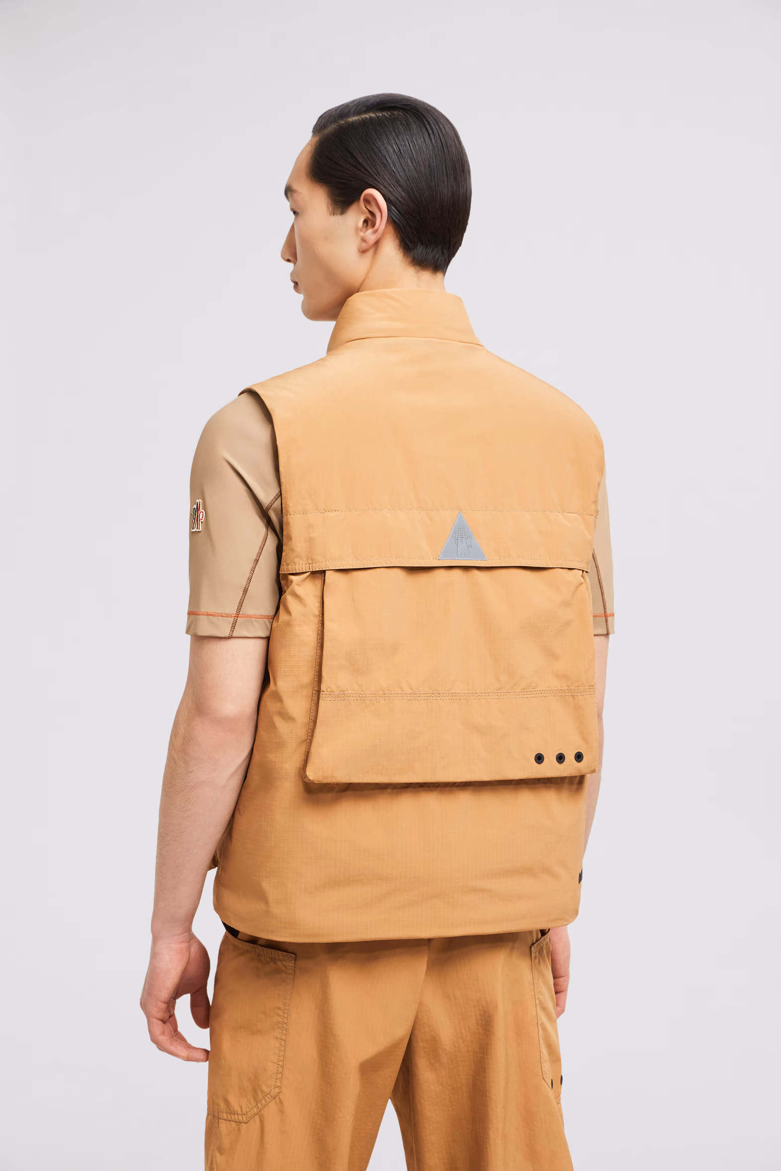 Chaleco plumífero Tongass Hombre Marrón claro Moncler 5